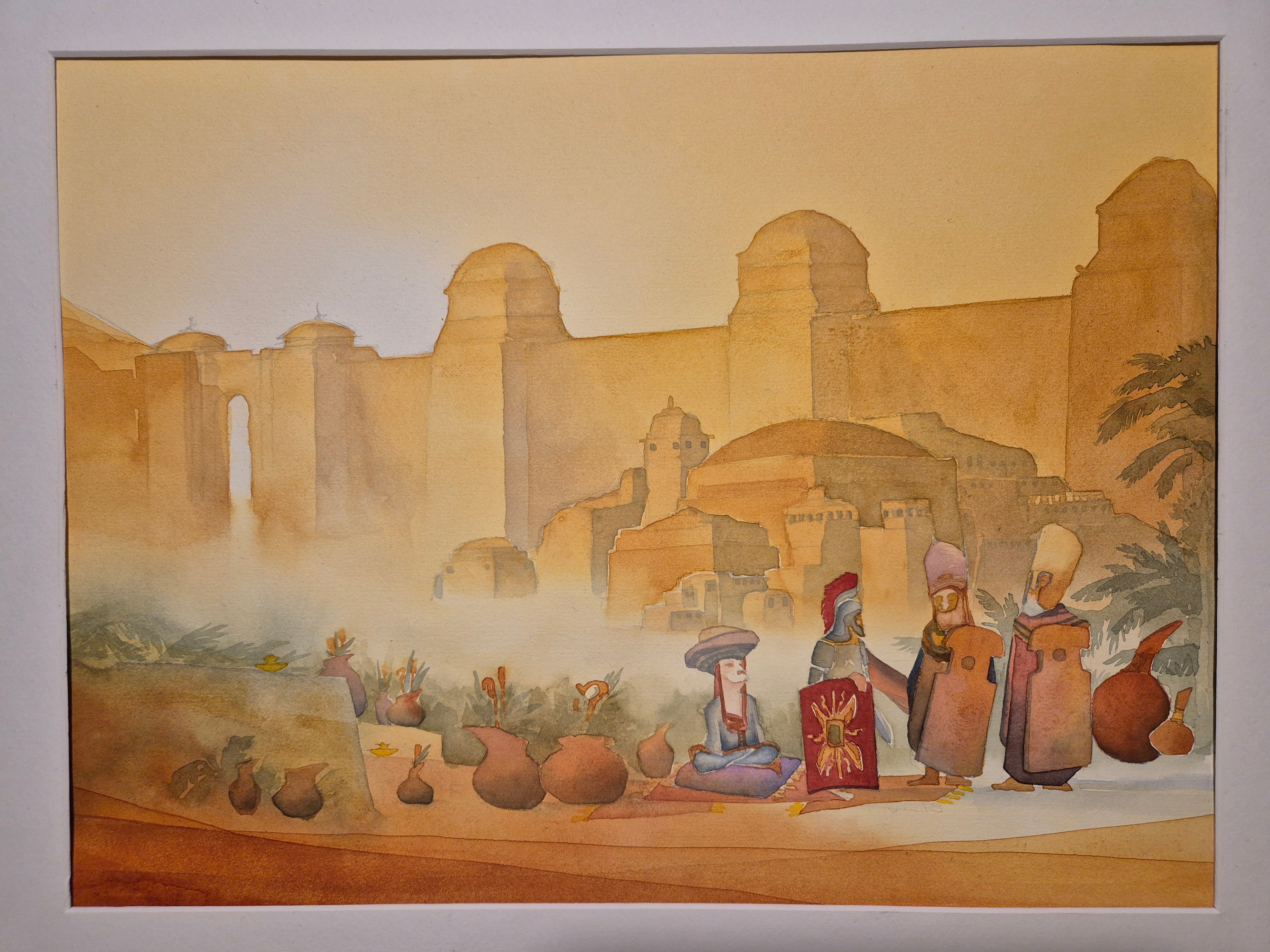 En Romare i Mauretanien, 30 x 40 cm